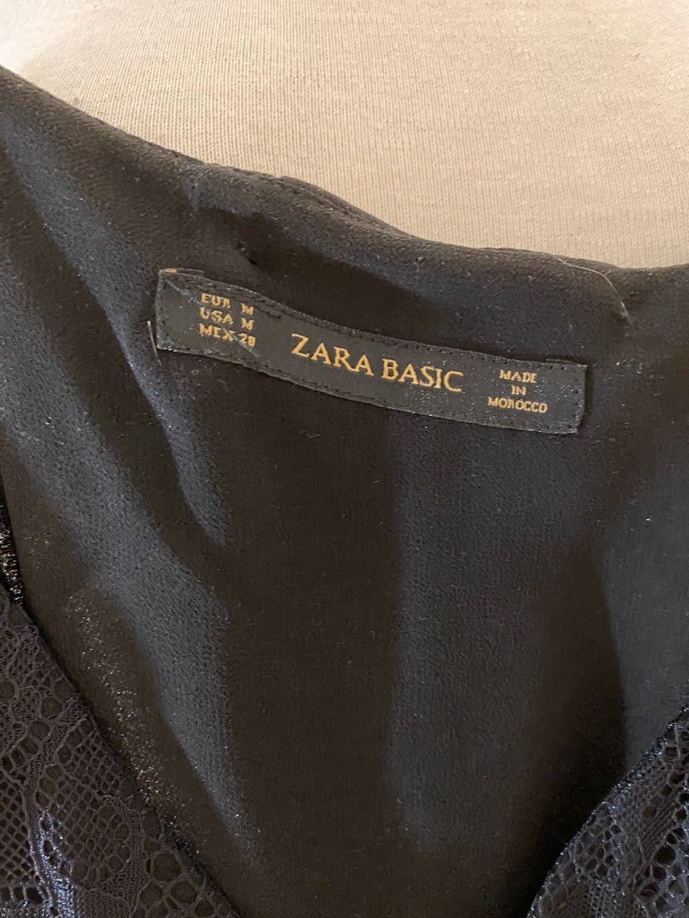 Zara  Black Slip Maxi Dress with Side Slit - Picture 7 of 11